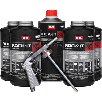 46650 by SEM PRODUCTS - ROCK-IT XC™ Kit - Black