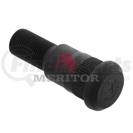 09002173 by MERITOR - Hydraulic Brake Stud - Serrated, 1.5" Round Head, 1.72" Body Length