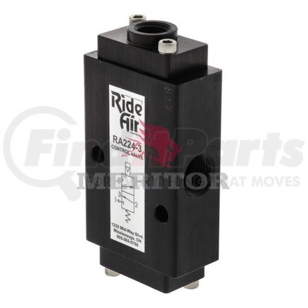 R986009 by MERITOR - Air Brake Line Three-Way Pilot Valve - 2-Position, 3/8 in. NPT