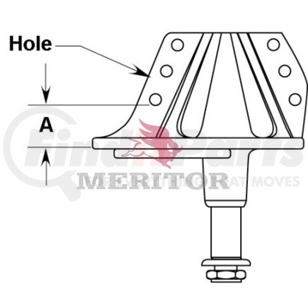 R3010068 by MERITOR - HANGER