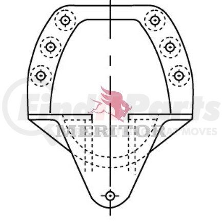 R309634A by MERITOR - HANGER