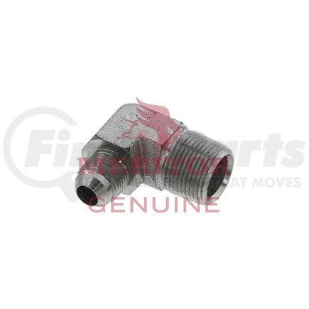 2206A1431 by MERITOR - Transfer Case Mounting Hardware - Elbow, 3/4 in.-14 NPT x 3/4 in.-16 JIC