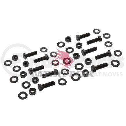 R3016355 by MERITOR - Nut and Bolt Kit - Outboard Frame Bracket To Saddle Assembly Fastener Kit