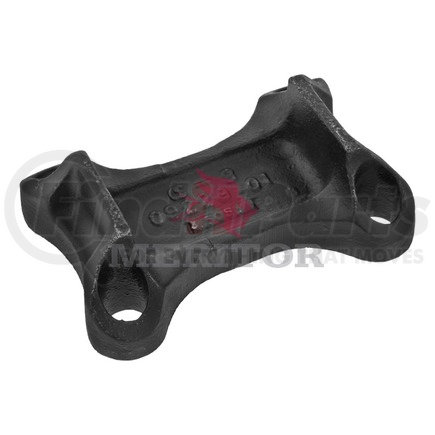 R3016480 by MERITOR - Leaf Spring Axle U-Bolt Plate - Bottom Plate, 5 Square Axle, Inverted U-Bolts