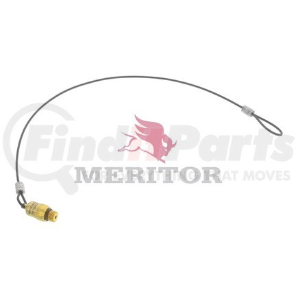 S9343150780 by MERITOR - Air Brake Supply Reservoir Drain Valve - Drain Valve