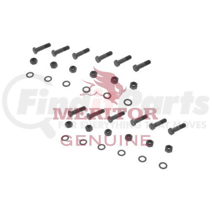 KIT4745 by MERITOR - Bolt - Meritor Genuine Axle Hardware - Bolt Assembly