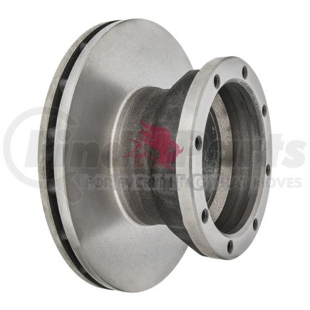 M44D75180 by MERITOR - Disc Brake Rotor - Wabco Pan 17, 8 Mounting Holes, 325 mm OD, 28 mm Discard Thickness