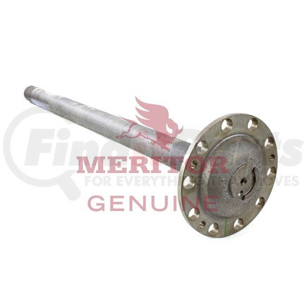 3206U1841 by MERITOR - Drive Axle Shaft - 2.25" Body Dia, 7.25" Bolt Circle, 8.38" Flange, 40.65", 10 Tapered Holes