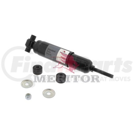 M85936 by MERITOR - Suspension Shock Absorber - 17.23" Extended Length, 5.87" Stroke, Standard