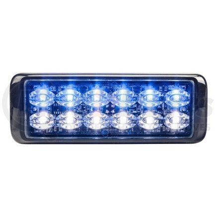 MPS1200U-BB by FEDERAL SIGNAL - Multi-Purpose Warning Light - MicroPulse Ultra, Single Color, Blue, 12-LED