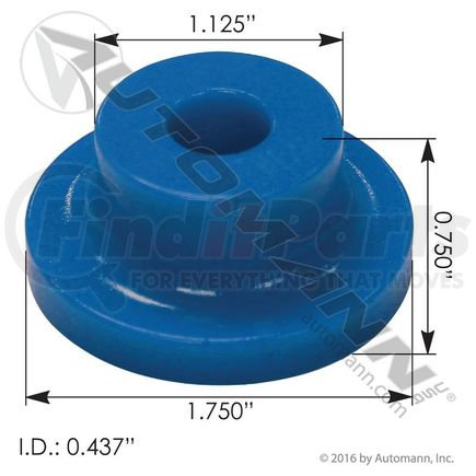 M136001UB by AUTOMANN - Exhaust Bushing, Poly, for Peterbilt