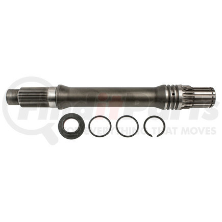 122419 by WORLD AMERICAN - Inter-Axle Power Divider Differential Output Shaft Assembly - with Nut and Snap Ring