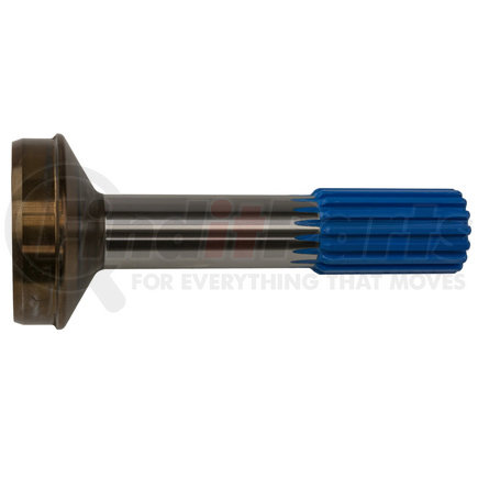 2-40-1521R by WORLD AMERICAN - Drive Shaft Stub Shaft - 1.375" Spline Dia., 16" Spline, 3" Tube Size, 2.25" Spline Length