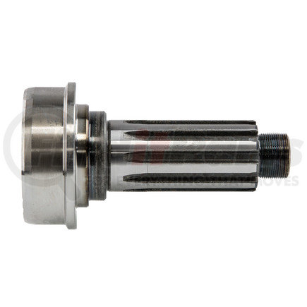 6-53-201R by WORLD AMERICAN - Drive Shaft Midship Stub Shaft - 1.958" Spline Dia., 10" Spline, 4" Tube Size