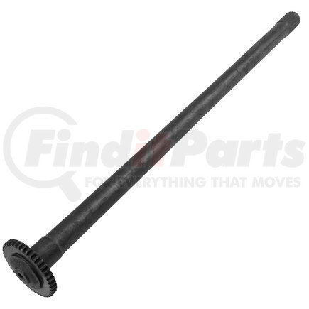 66418 by WORLD AMERICAN - Drive Axle Shaft - 38.437" Length, 19 Splines, 40 T