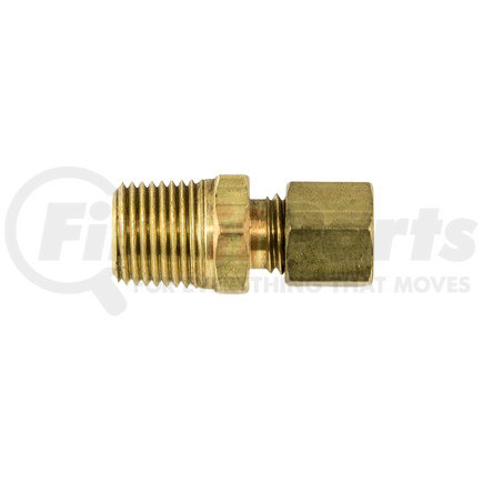 84002 by WORLD AMERICAN - Air Brake Air Line Connector Fitting - Brass, 1/8"-1/8"NPTF Thread