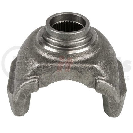 6-4-7141-1R by WORLD AMERICAN - 1710 1/2 Round Series Differential End Yoke - 1.998" Diameter, 38" Spline