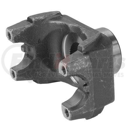 6.5-4-3721-1R by WORLD AMERICAN - 1810 1/2 Round Series Differential End Yoke - 2.39" Diameter, 46" Spline, Standard