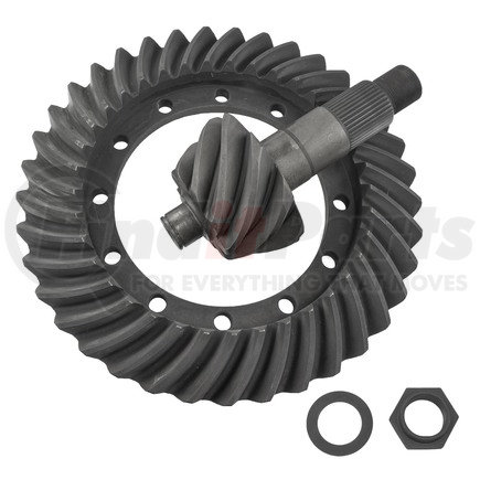 B41686-1 by WORLD AMERICAN - Differential Ring and Pinion - 9 Pinion Teeth, 37 Ring Teeth, 15.33 in. Ring, 2 in. Pinion