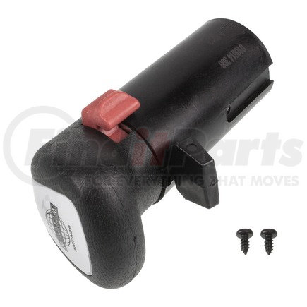 A6913R by WORLD AMERICAN - Manual Transmission Range Valve - Black, with Red Switch, for 13 Speed