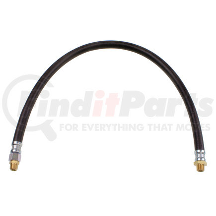 WA01-5007 by WORLD AMERICAN - Air Brake Hose Assembly - 36" Length, 1/2", 3/8"-18 NTPF Ends, 1 Fixed /1 Swivel