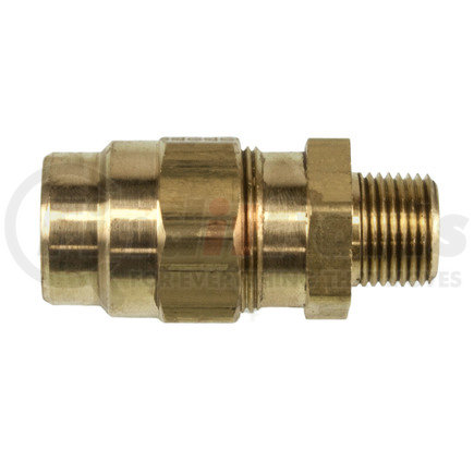 WA01-5013 by WORLD AMERICAN - Air Brake Hose End - Brass, 3/8 in. x 3/8 in., Male