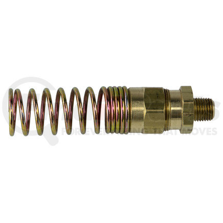 WA01-5016 by WORLD AMERICAN - Air Brake Hose End - 3/8 in. x 1/4 in. Hose, with Spring Guard