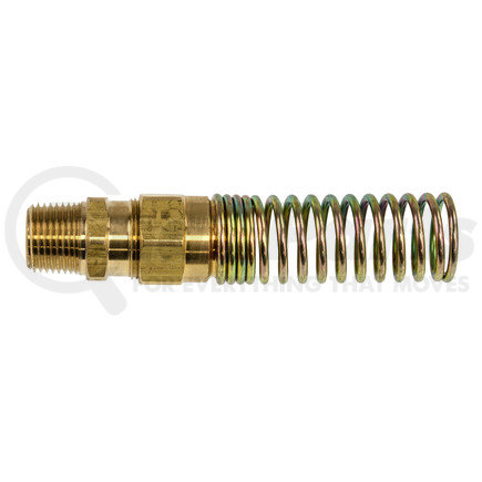 WA01-5018 by WORLD AMERICAN - Air Brake Hose End - 3/8 in. x 1/2 in. Hose, with Spring Guard