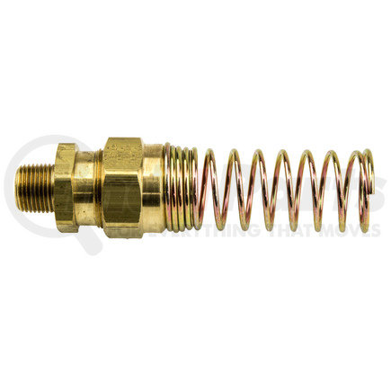 WA01-5019 by WORLD AMERICAN - Air Brake Hose End - Brass, 1/2 in. x 3/8 in., with Spring