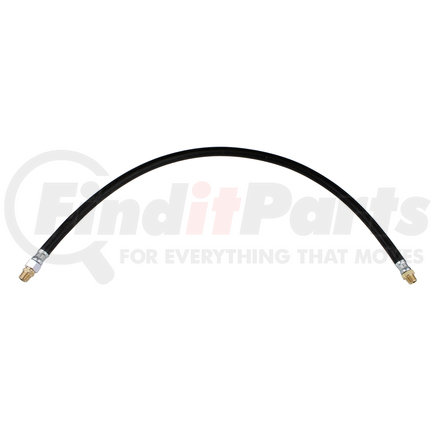 WA01-5039 by WORLD AMERICAN - Air Brake Hose Assembly - 36" Length, 3/8", 3/8"-18 NPTF Ends, 1 Fixed/1 Swivel