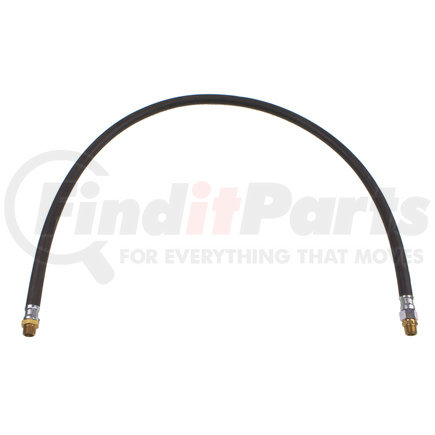 WA01-5041 by WORLD AMERICAN - Air Brake Hose Assembly - 48" Length, 3/8", 3/8"-18 NPTF Ends, 1 Fixed/1 Swivel