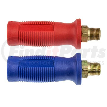 WA01-5046 by WORLD AMERICAN - Air Brake Gladhand Handle Grip - Red and Blue, Extension