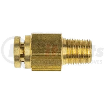 WA01-5802 by WORLD AMERICAN - Air Brake Air Line Connector Fitting - 1/4 in., 1/8 in. Male Pipe Push To Connect