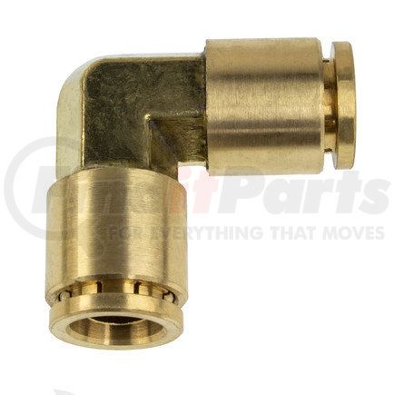 WA01-5848 by WORLD AMERICAN - Air Brake Air Line Elbow - Brass, 1/2" Tube Diameter, Union,Push-In