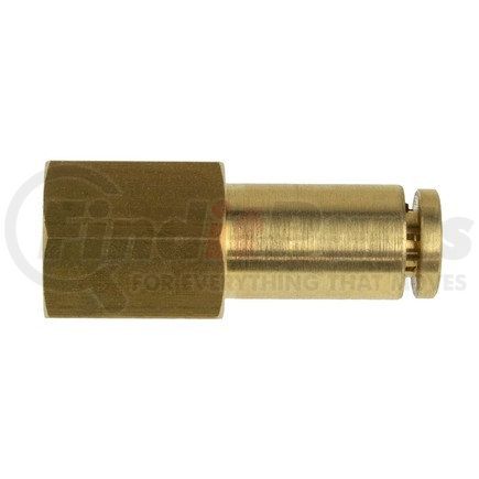 WA01-5850 by WORLD AMERICAN - Air Brake Air Line Connector Fitting - 1/4"-1/4" Tube Diameter, Female Connector