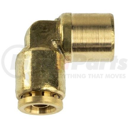 WA01-5859 by WORLD AMERICAN - Air Brake Air Line Tee - Brass, 1/4"-1/8" Tube Diameter, Female, Union