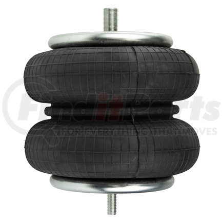 WA01-6897C by WORLD AMERICAN - Air Suspension Spring - Double Convulated, 3.00-16.50" Height, 6.31" dia. Top Plate