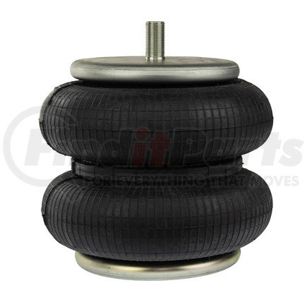 WA01-7795C by WORLD AMERICAN - Air Suspension Spring - Double Convulated, 3.00-10.50" Height, 6.31" dia. Top Plate