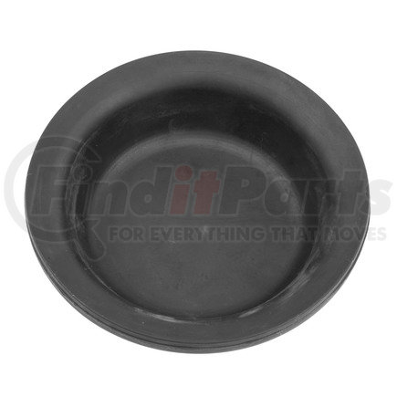 RB-D12 by WORLD AMERICAN - Air Brake Chamber Diaphragm - Type 12, Rubber, Matte Black, 9 inches