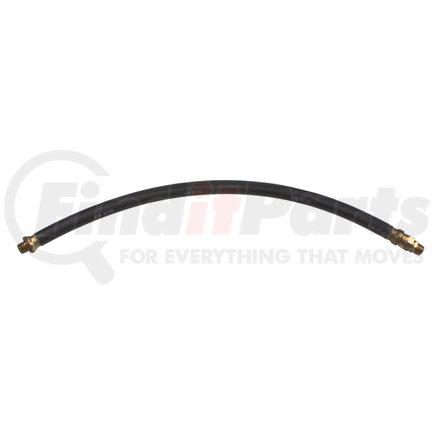 WA01-5003 by WORLD AMERICAN - Air Brake Hose Assembly - 26" Length, 1/2", 3/8"-18 NTPF Ends, 1 Fixed /1 Swivel