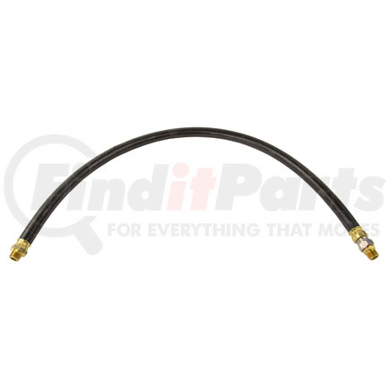 WA01-5111 by WORLD AMERICAN - Air Brake Hose Assembly - 38" Length, 1/2", 3/8"-18 NTPF Ends, 1 Fixed /1 Swivel