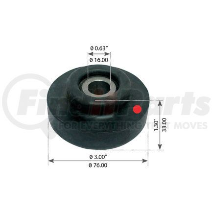 WA03-5205 by WORLD AMERICAN - Engine Mount - Front