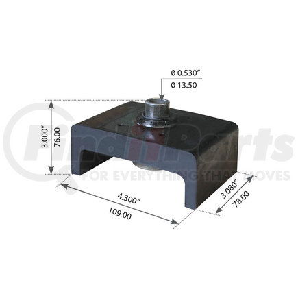 WA03-5224 by WORLD AMERICAN - Engine Mount Isolator