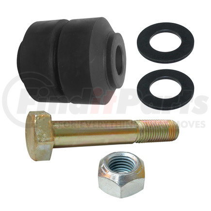 WA04-3008 by WORLD AMERICAN - Suspension Equalizer Beam Bushing - Rubber, 3.937" Length, 1.125" ID, 3.375" OD