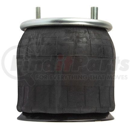 WA01-9010C by WORLD AMERICAN - Air Suspension Spring - Rolling Lobe, 7.10-18.80" Height, 9.00" dia. Top Plate