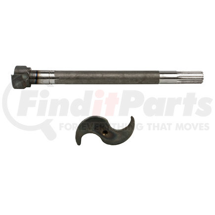 WA05-5086 by WORLD AMERICAN - Air Brake Camshaft - Right, 22-1/16" Length, 1-1/2", 10 Spline, for 16.5" Brake Standard