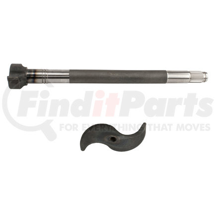 WA05-5010 by WORLD AMERICAN - Air Brake Camshaft - Right, 20-3/8" Length, 1-1/2", 28 Spline, for 16.5" Brake Standard