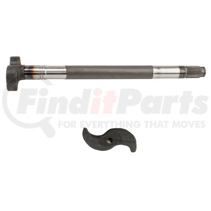 WA05-5011 by WORLD AMERICAN - Air Brake Camshaft - Left, 20-3/8" Length, 1-1/2", 28 Spline, for 16.5" Brake Standard