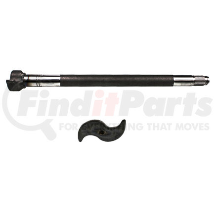 WA05-5012 by WORLD AMERICAN - Air Brake Camshaft - Right, 24-1/16" Length, 1-1/2", 28 Spline, for 16.5" Brake Standard