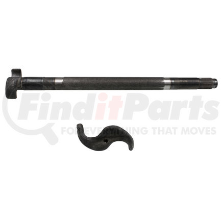 WA05-5017 by WORLD AMERICAN - Air Brake Camshaft - Left, 23-7/16" Length, 1-1/2", 28 Spline, for 16.5" Brake ES